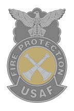 4t - Station Chief two tone Metal Badge